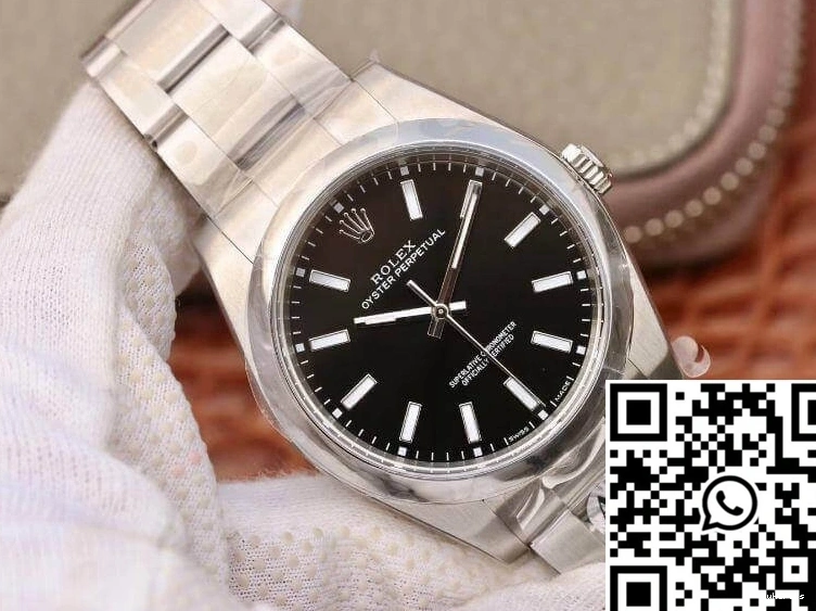 AR Oyster Factory 39mm 114300 Perpetual Dial Rolex Black 0225